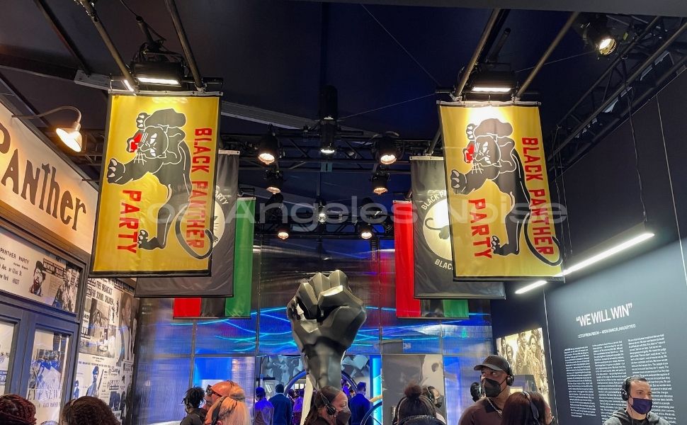 Black Panther installation at Wake Me When I'm Free experience