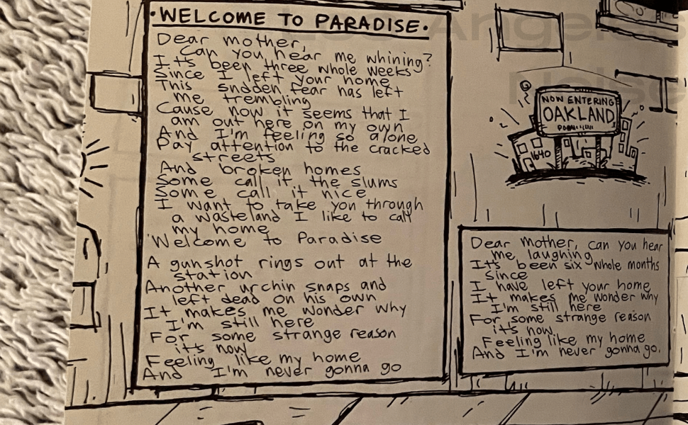 Lyrics to Welcome to Paradise