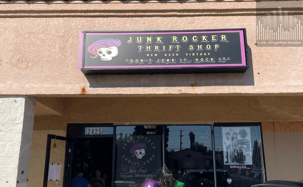 a weekend so los angeles - junk rocker hosted a fantastic show with canas and other local bands